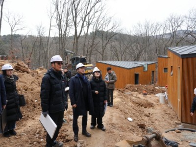 손영준 노원구의장, 겨울철 안전사고 예방 관련 현장점검 나서