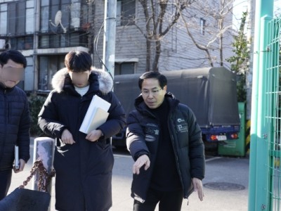 안복동 노원구의원, 한파특보에도 민원 해결 위해 현장으로