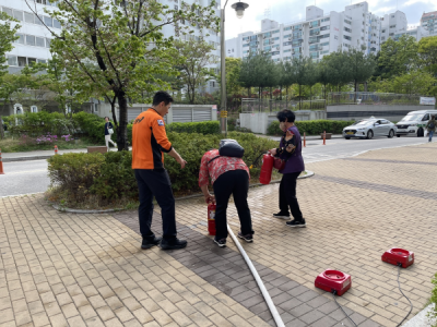 중계종합사회복지관, 노원소방서 연계 소방안전교육 및 대피훈련 실시